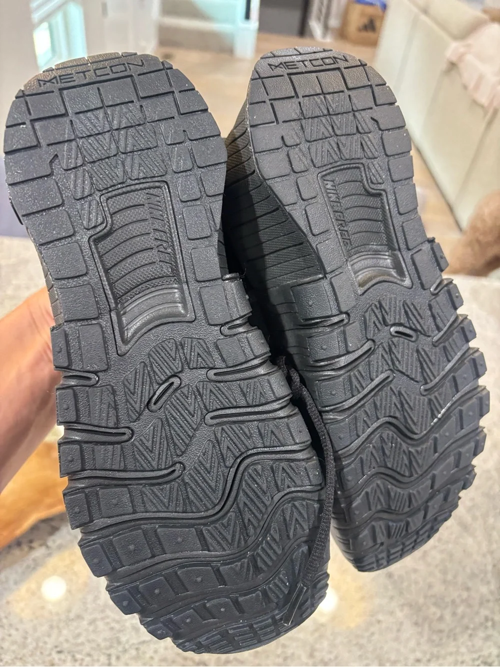 Nike Free Metcon 6 Triple Black Women's Size 7.5 (6Y) Training Shoes FJ7126-003